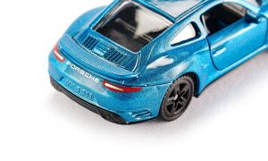 SIKU Auto Porsche Turbo S modrý 8cm model kovový 1506
